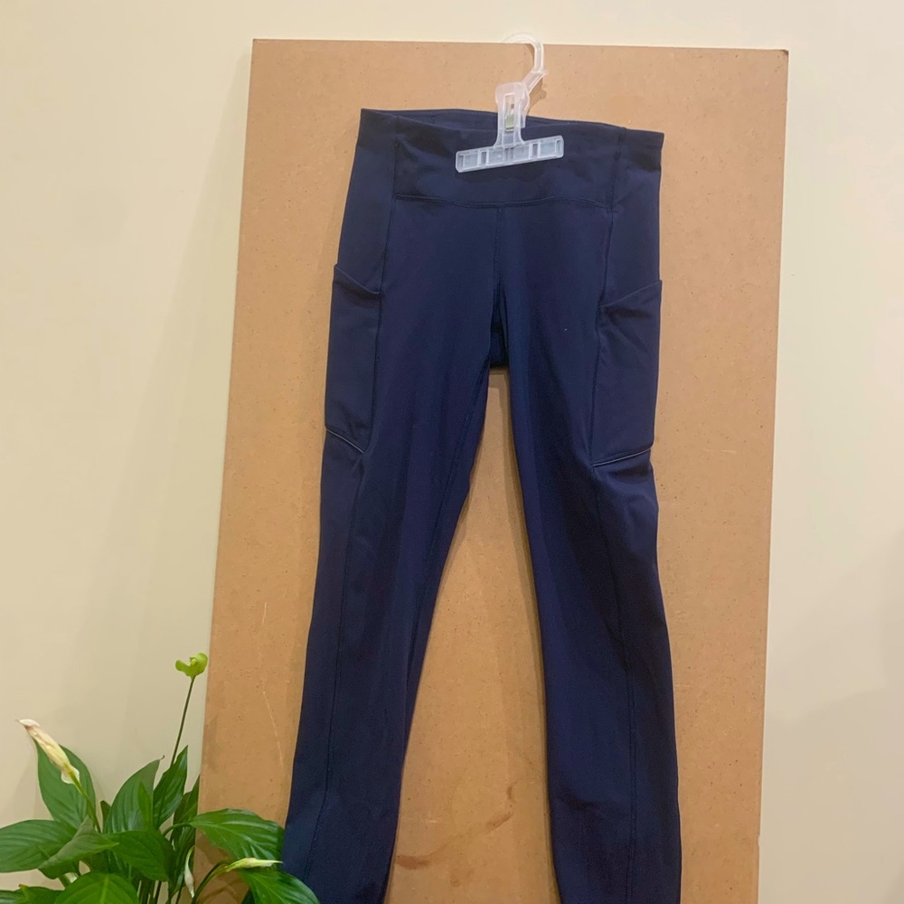 Lululemon Fast and Free Leggings with Pockets